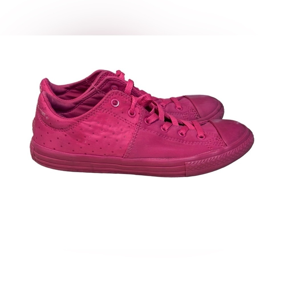 Converse Girls Chuck Taylor All Star Madison Ox Fashion Sneaker Pink Size 5 - Picture 6 of 9